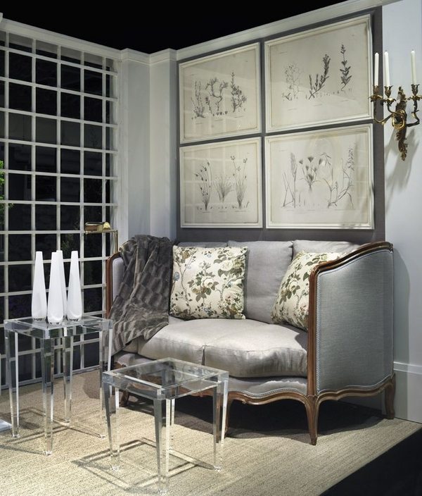 elegant living room furniture sofa coffee tables wall art