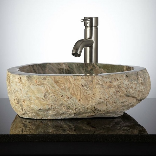 fabulous stone vessel sinks design modern vessel sink faucets