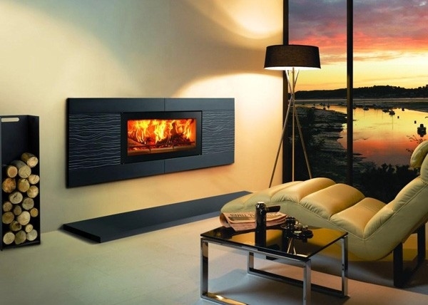 electric fireplace inserts contemporary living room design