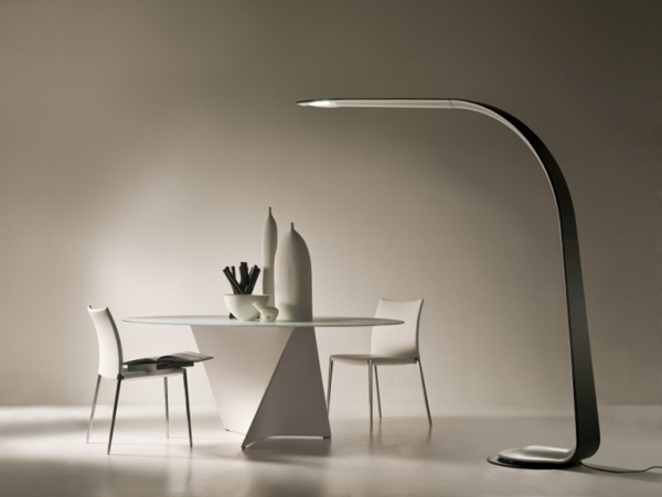 futuristic floor lamp design modern home lighting ideas