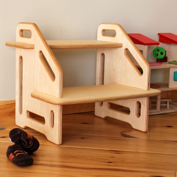 hardwood stool kids room furniture ideas