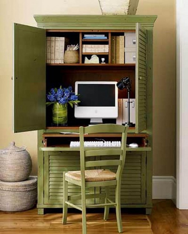 designs multifunctional furniture ideas green computer cabinet