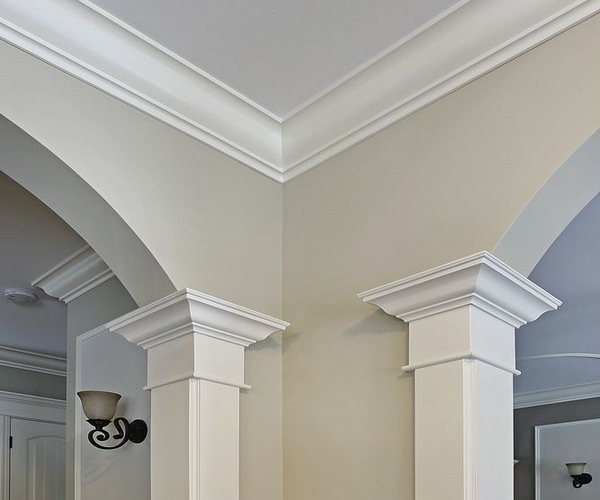 Crown molding ideas – fabulous ceiling designs and decorations