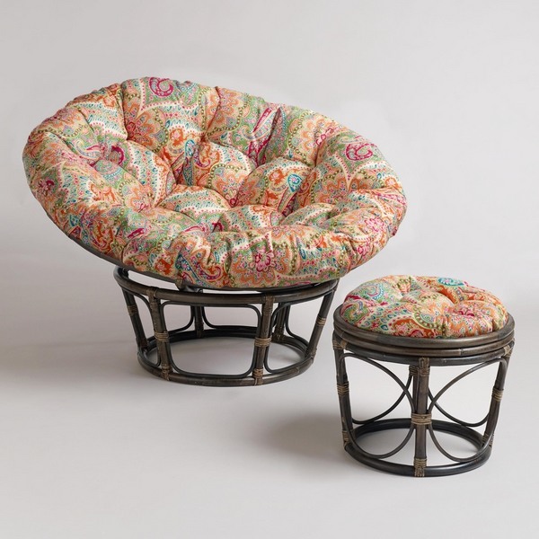 iconic furniture design colorful cushion
