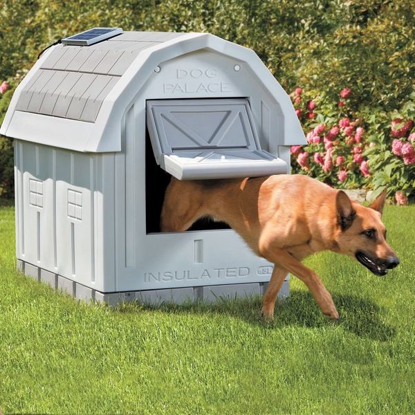 insulated dog house for the garden