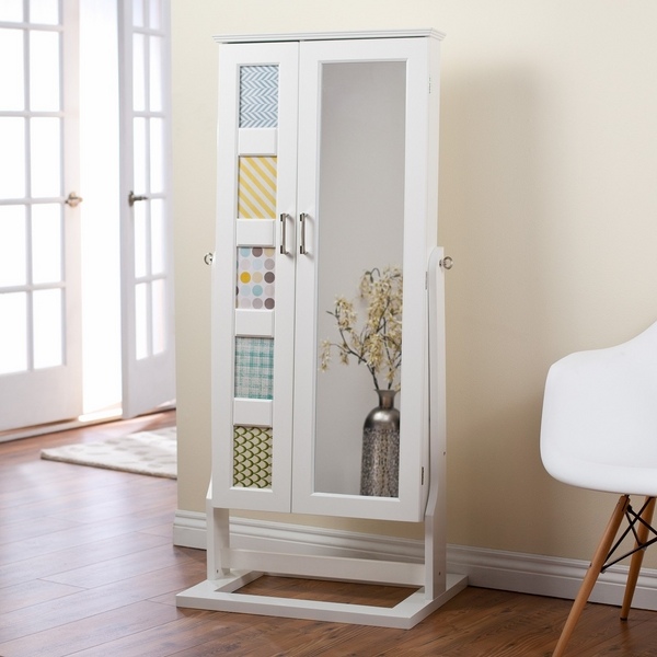 Mirror Jewelry Armoire Affordable And, Stand Up Mirror Jewelry Armoire