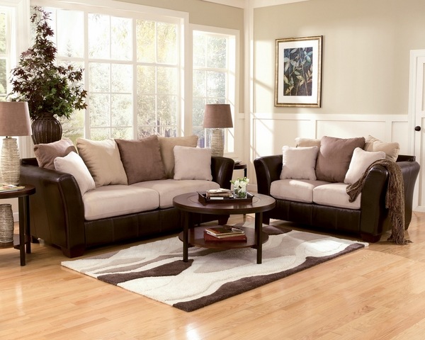 living room furniture ideas sofa set loveseat round coffee table side tables