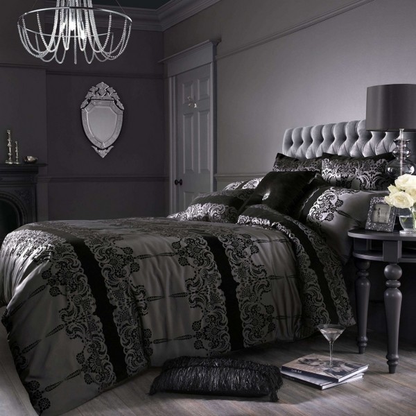 bedding covers black luxury bedroom design