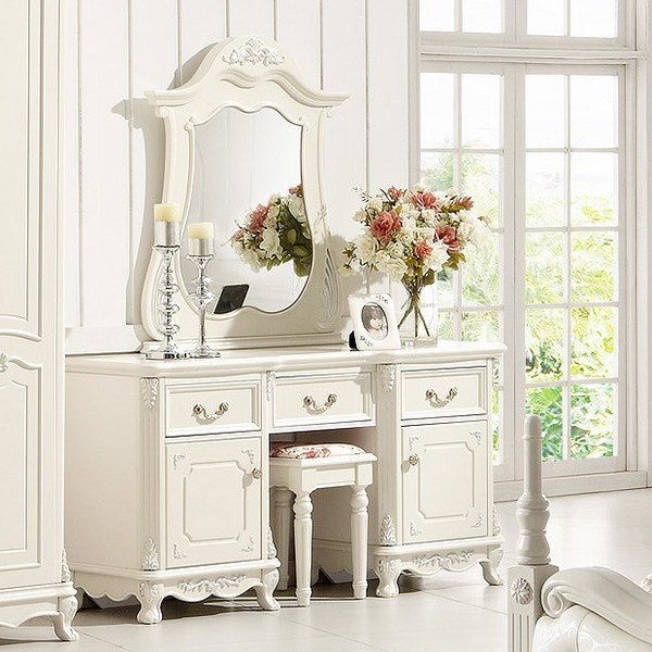 luxury makeup vanity table white bedroom design bedroom furniture