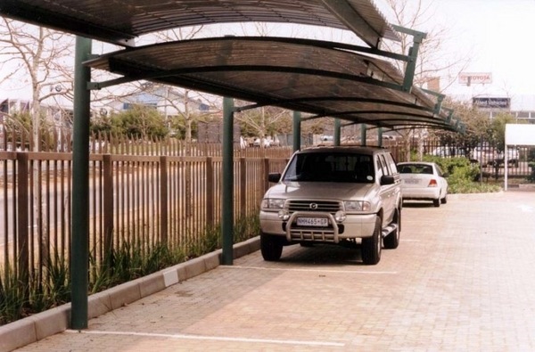 metal carports cantilever roof semi arch