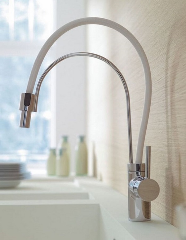 innovative  faucet design ideas elegant shape
