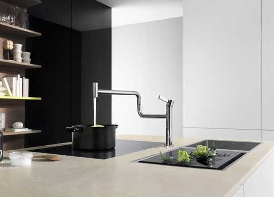 modern-kitchen-island-original-faucet-design-contemporary-kitchen