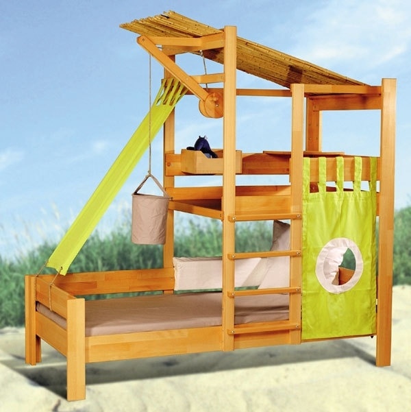 modern loft bed design playhouse contemporary kids furniture