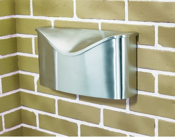 modern wall mounted mailboxes design steel