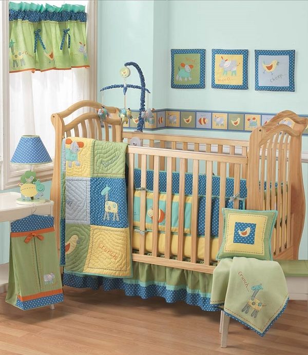 nursery cribs bedding set window valance wall colors