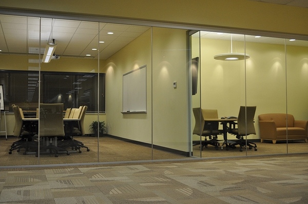 glass partition walls modern designs
