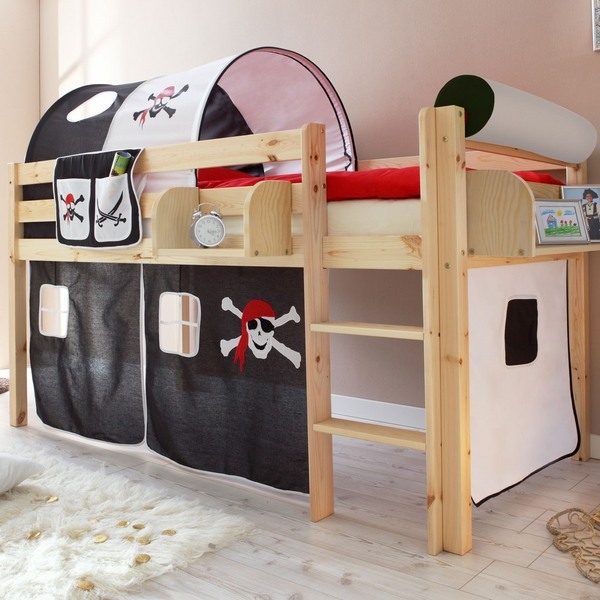 original furniture design boy bedroom pirates theme loft bed