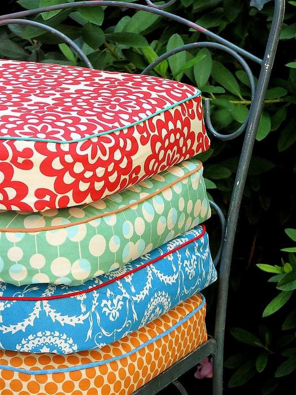 Colorful patio clearance cushions