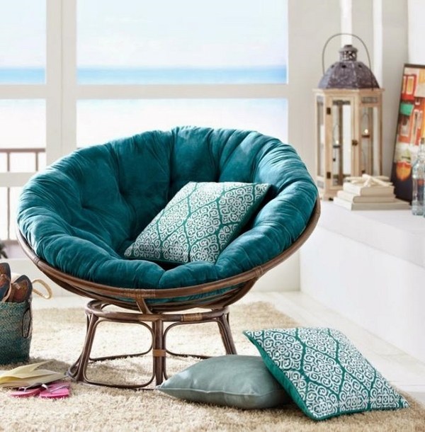 papasan chair comfortable relaxing piece of furniture