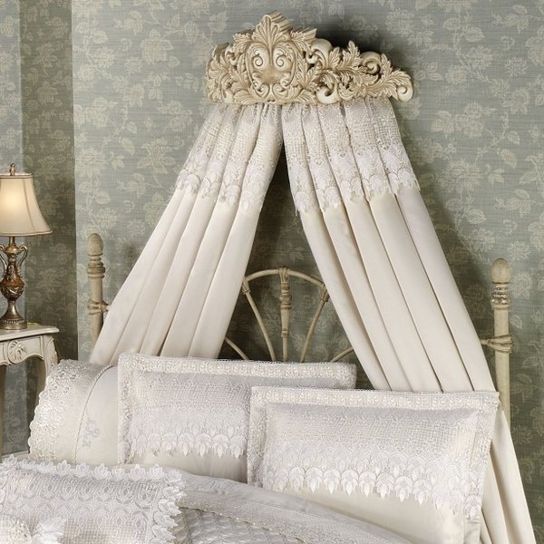 romantic canopy bed bedding white duvet cover set