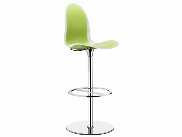 rotating bar stool green adjustable height