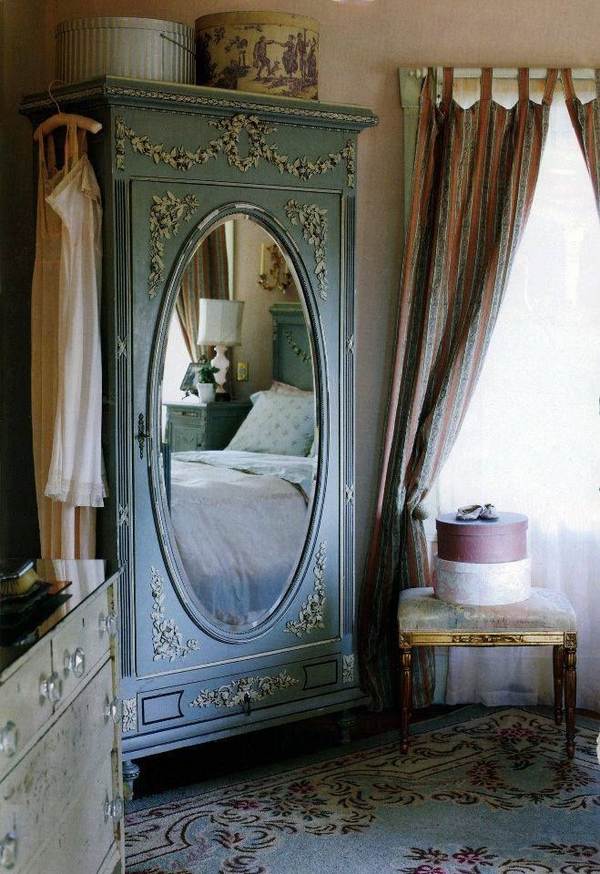 shabby chic armoire elegant bedroom furniture ideas