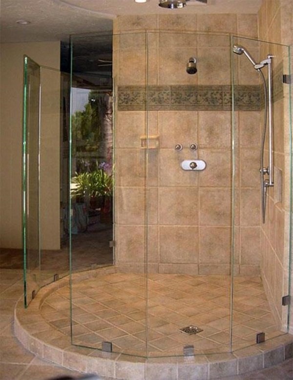 shower doors frameless contemporary bathroom design