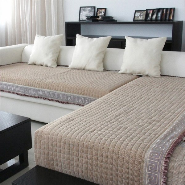 slip resistant sectional sofa cover Ikea modern home living room design