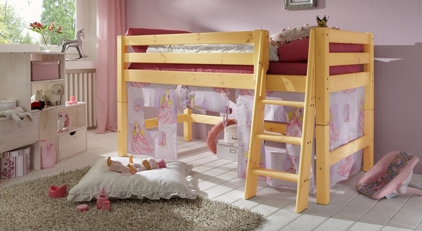 Loft Bed For The Modern Kids Room 25, Little Girl Bunk Bed Ideas