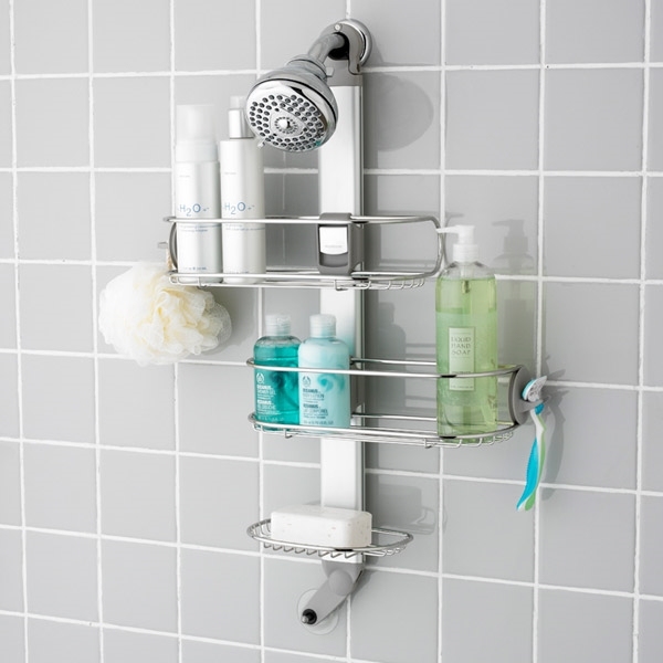 stainless steel shower caddies designs bathroom accessories