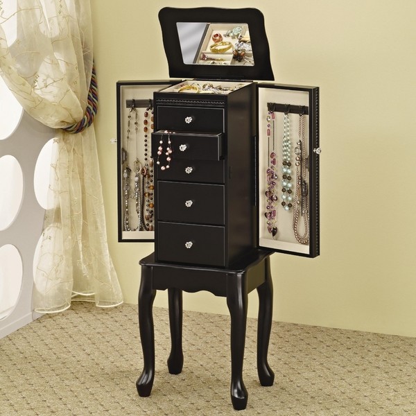 standing-jewelry-armoire-dark-wood