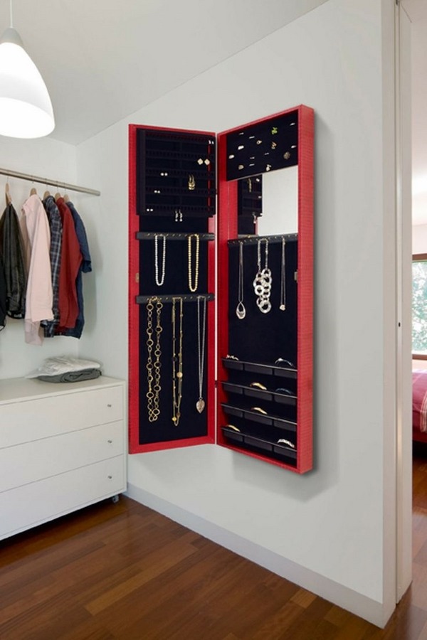 wall-mount-jewelry-armoire-mirror-hallway