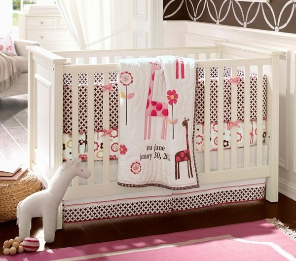 white cribs nursery room decorating ideas crib set