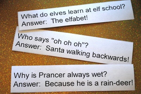 Christmas Cracker Jokes Have A Laugh At The Dinner Table