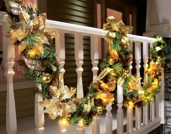 porch decor garland