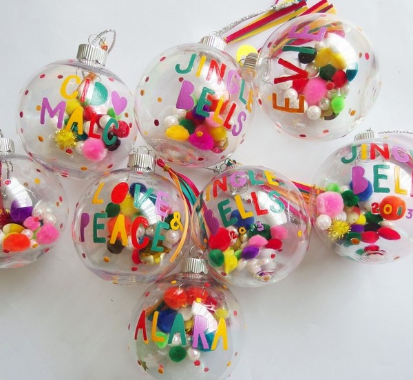 DIY-personalised-christmas-baubles-colorful-christmas-tree ornaments