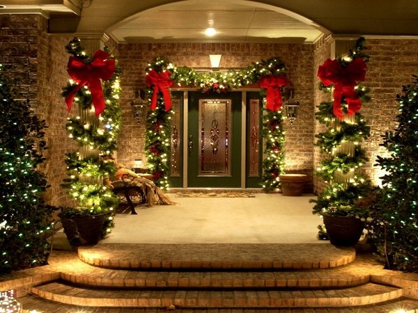 fantastic Christmas outdoor decorations christmas lights front door