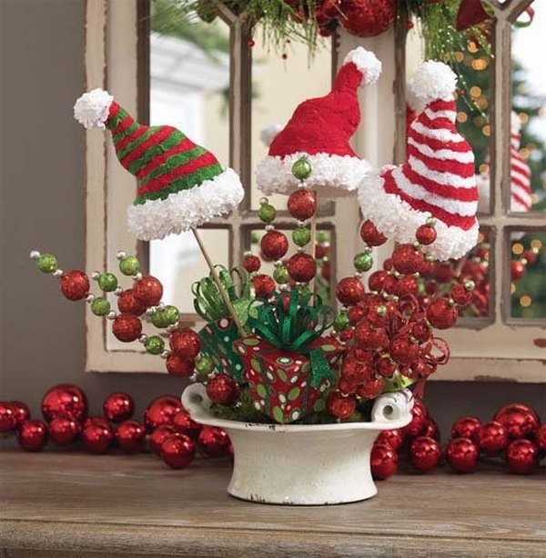 festive DIY decoration ideas outdoor decoration tree ornaments 