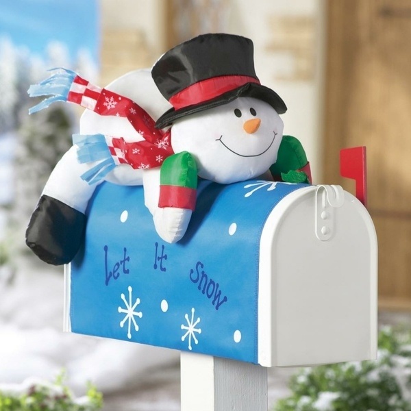 festive decoration ideas outdoor decorations mailbox