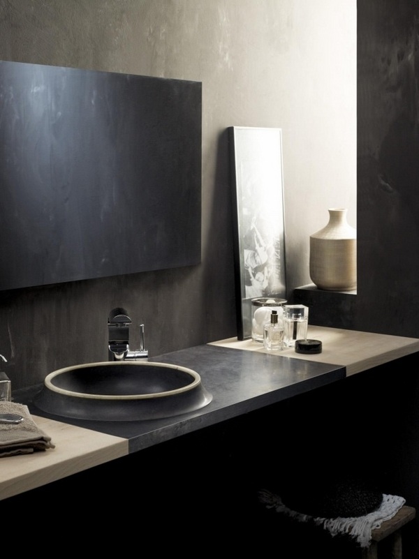 modern-round-bathroom-sink-natural-stone-gray-contemporary-bathroom-design