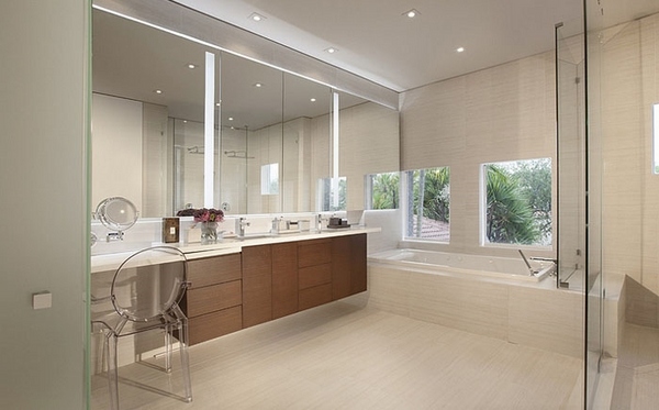 2015 trends interior beige tiles wood vanity