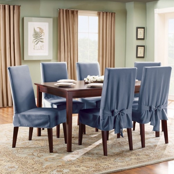 Dining Chair Covers Add Style And, Single Dining Room Chair Cover