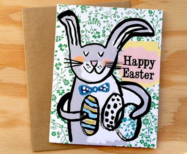 DIY card ideas bunny eggs