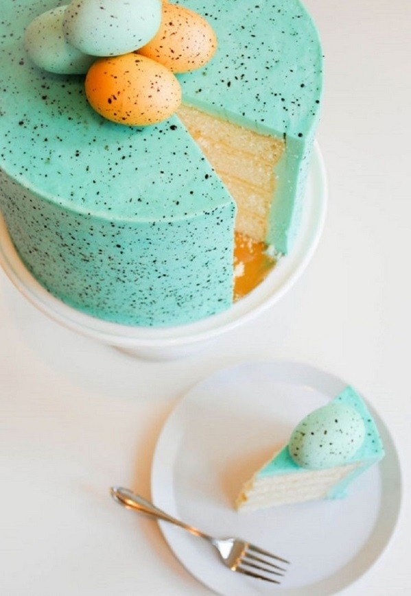 cake ideas brunch 2015 Quail eggs look