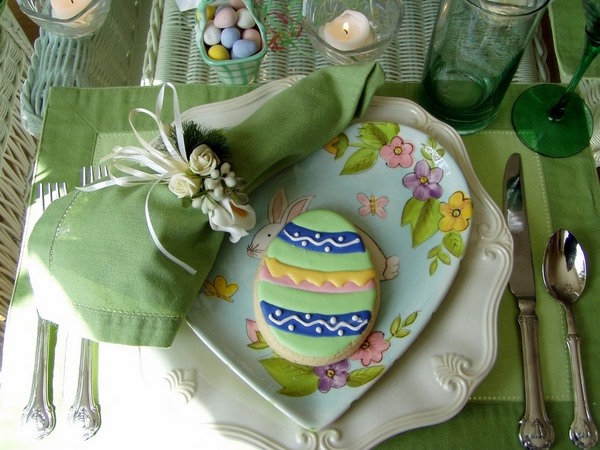 decorations colors green palette table setting