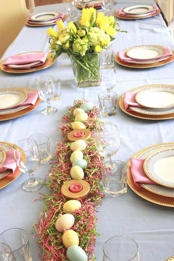 Fantastic Easter table decorations table centerpiece ideas
