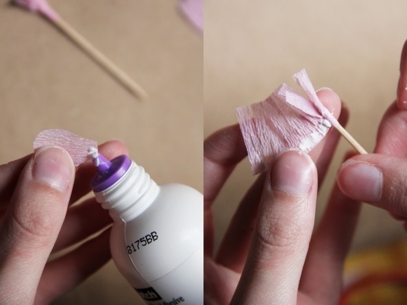 Paper crafts diy mini paper flower step by step instructions
