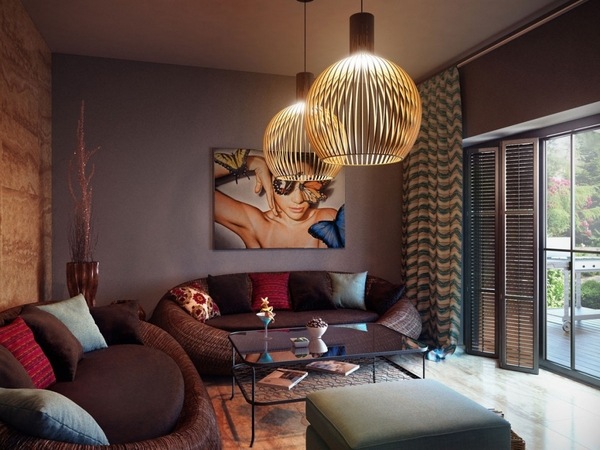 Pendant modern pendant lamp design living room