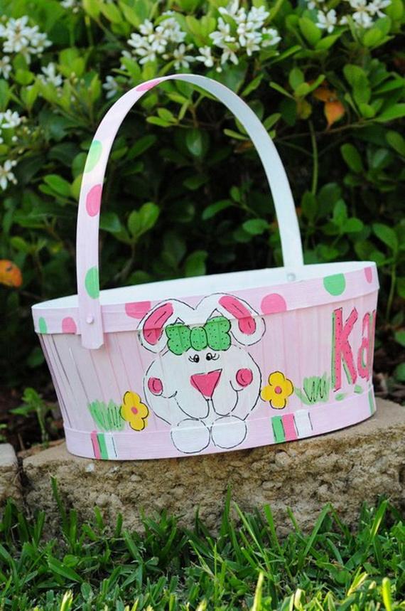 Personalized hand painted bunny gift ideas