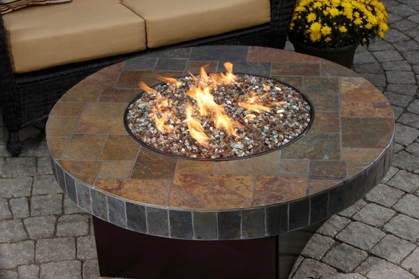 Propane fire pit fire table ideas elegant patio design
